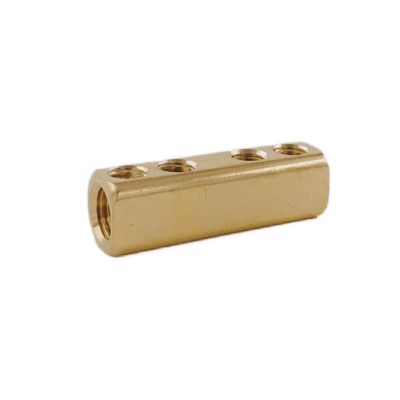 1/3'' x 1/4'' Brass Water Manifold Manual Distribution Manifold