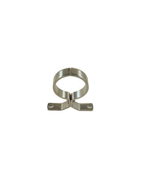 OEM ODM Brass Pipe Clamp Fittings CE Polished Chromed Finish