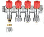 No Leakages Brass Hose Faucet Manifold 16 Bar 232 Psi Corrosion resistant