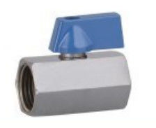 ISO228 Standard Brass Gas Valve With Plastic Sleeve Handle