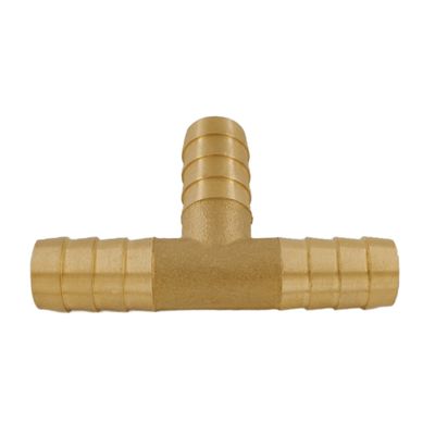 8mm Tee Brass thread Pipe Fitting for Gas and Water Hose