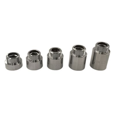 Forged Chromed Brass Pipe Fittings 1 Inch Standard ISO 228 equivalent To DIN EN 10226-1 BS21