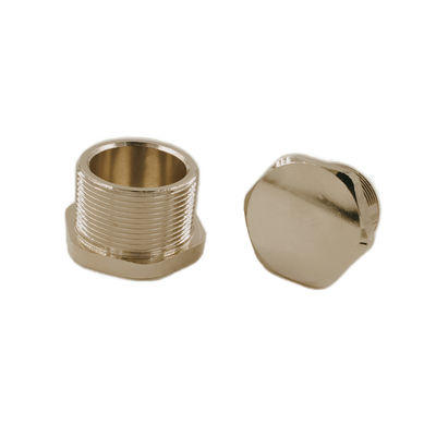 DIN 259 Thread 1 Inch Male Brass End Cap 100% No Leak Assurance