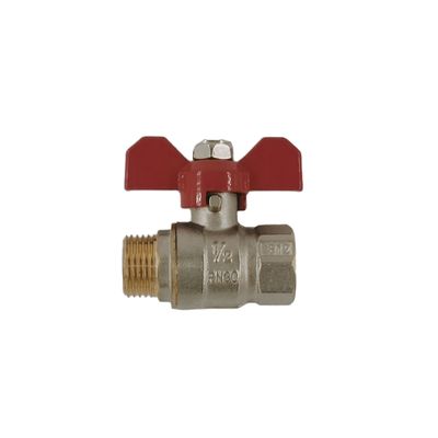 Femal x Male Brass Ball Valve 1/2 inch Bronze Ball Valve 435 psi