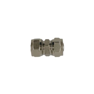 16mm Brass Compression Fittings Brass Compression Coupling With NBR sealing ring