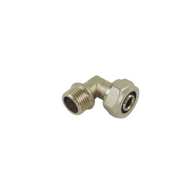 CE Certifcation Compression Pipe Fittings 90 Degree Elbow Male Thread