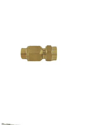 Brass Pipe Compression Fittings 1/4 inch - 2 Inch Straight Coupler Anti Corrosion