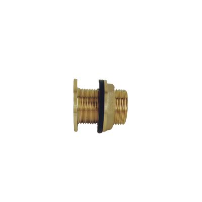 1 inch Brass Pipe Fittings 16 bar With Locknut And Rubber Ring
