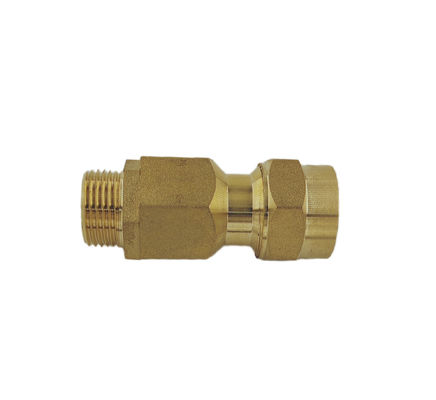 Phụ nữ X nam Đồng ống nén phụ kiện kết nối 1.6MPa