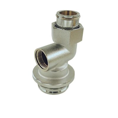 Yuehao Brass Compression Fittings CE Brass Bsp Pipe Fittings การเชื่อมต่อ