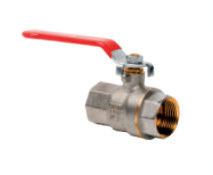 High Performance F/F Brass Ball Valve With Butterfly Handle