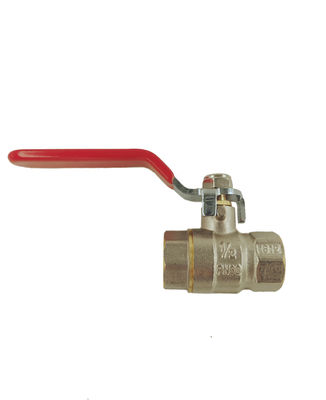 Durable Brass L Handle FF Ball Valve For Industry